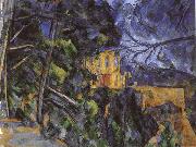 Paul Cezanne Le Chateau Noir painting